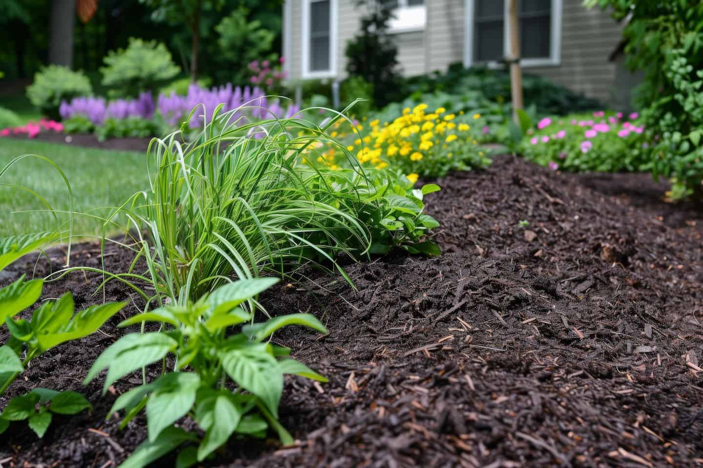 Premium Mulch Installation image